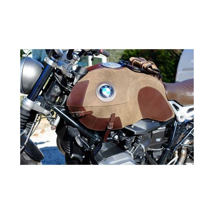 Unit Garage Tank Cover Waxed Suede with Luggage Rack for BMW R Nine T